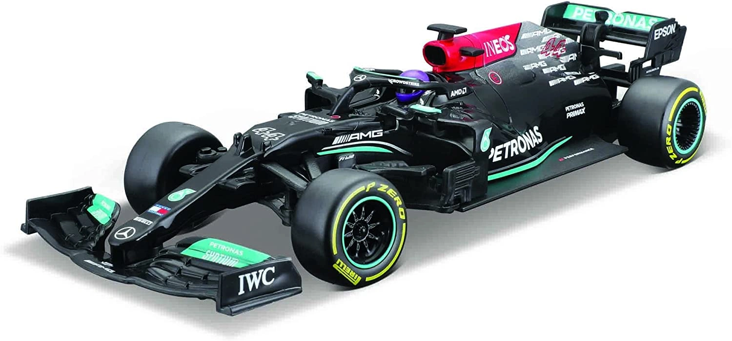 Dominate the Track: 1/24 R/C Lewis Hamilton 2021 Mercedes F1 Race Car
